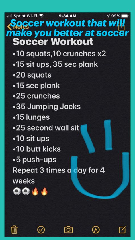 If you want to be better at soccer fallow this workout routine Get Better At Soccer, Soccer Workout, Soccer Workouts, Soccer Tips, How To Get Better, Soccer Skills, Jumping Jacks, Be Better, Get Better