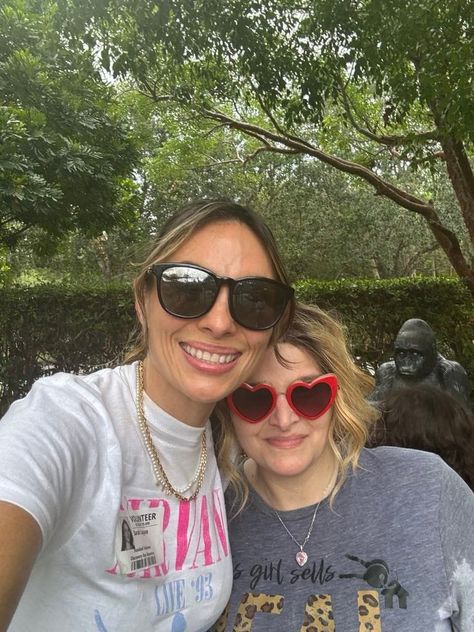 Me & Sarah LaGasse, chaperones for the Zoo Miami 🦒 end of the 23/24 school year 3rd Grade field trip at Discovery Key Elementary PTA. 🦩 (I just found these) #miamizoo #fieldtrip #chaperones #dkepta #dolphinlove 🐬 Zoo Miami, August 11, The Zoo, Field Trip, 3rd Grade, School Year, Miami, Key, Quick Saves