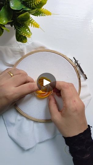 154K views · 1.1K reactions | Simple Flower Ribbon Embroidery Design & Tutorial🌺🌻🌹🌷 | New tutorial on how to embroider flowers using satin ribbon | By Asnimar EmbroideryFacebook Satin Ribbon Embroidery, Embroidery Design Tutorial, Silk Ribbon Embroidery Tutorial, 200k Views, Ribbon Embroidery Tutorial, Flower Video, Simple Flower, Ribbon Work, Silk Ribbon Embroidery