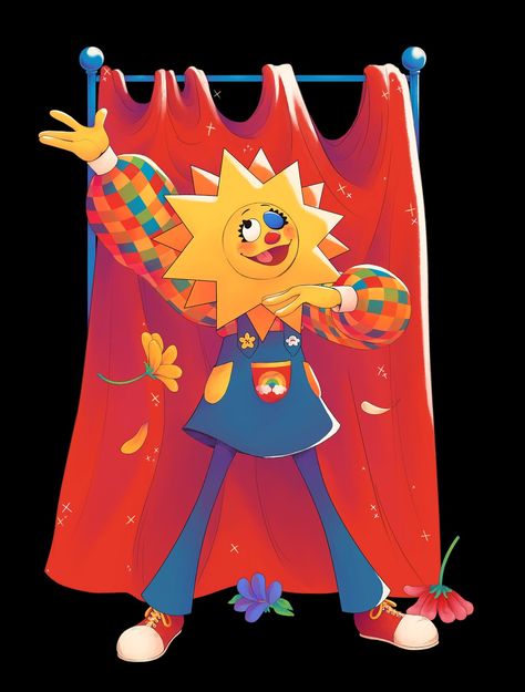 Sally Starlet, Welcome Home Posters, Welcome Home Images, Silly Puppets, Clown Illustration, Puppet Show, Home Icon, Illustration Character Design, Character Designs