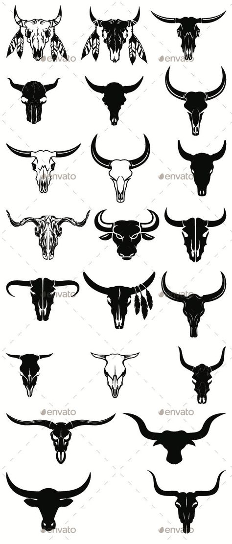 Buffalo Head Tattoo, Western Theme Tattoo, Longhorn Tattoo, Cow Skull Tattoos, Taurus Bull Tattoos, Buffalo Tattoo, Bull Skull Tattoos, Hunting Tattoos, Cow Tattoo