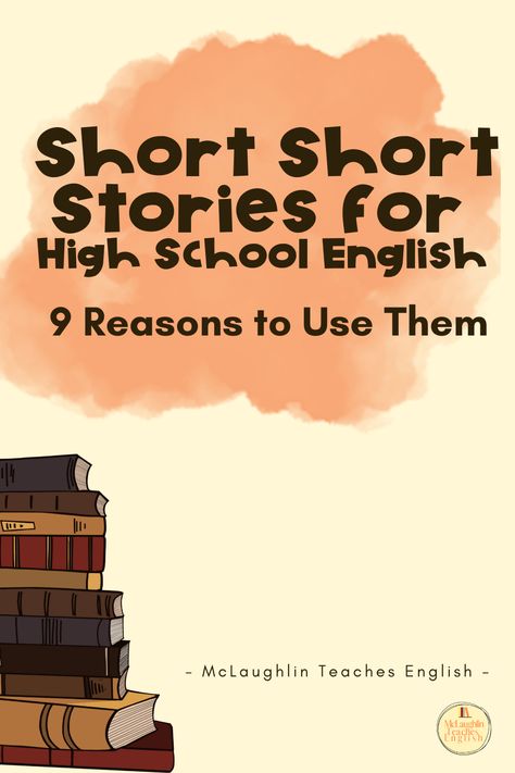 Using Micro Teaching--stories students can read in under 10 minutes--is a great way to introduce skills, techniques and so much more in high school English classes. For AP® Literature and all ELA classes 9-12. English Class Activities High School, English Story Reading High Schools, High School Teaching Ideas, Micro Teaching, Instructional Specialist, 12th Grade English, Teaching Short Stories, Teaching American Literature, High School English Classroom