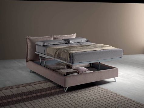 Letto Contenitore Piede Alto Modello Desiderio Zona notte, Letti, Letti imbottiti Letto King Size, Parents Bedroom, Cama King Size, Lit King Size, French Bed, Contemporary Bed, Bed Base, Cool Beds, Upholstered Beds