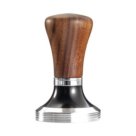 PRICES MAY VARY. 【Suitability】The espresso tamper base diameter is 58mm, which can make the tamper and portafilter basket fit better, effectively reduce the residual powder on the edge of the basket. Suitable for most 58mm coffee machine portafilters on the market. 【Durable】 Since the surface is polished, the coffee tamper is glossy and scratch resistant, which is durable and you can reuse them for a long time. 【Height Adjustable】The Stainless Steel Ring can adjust the height according to your n Espresso Tamper, Coffee Tamper, Small Appliance, Stainless Steel Ring, Stainless Steel Rings, On The Edge, Steel Ring, Accessories Store, Coffee Machine