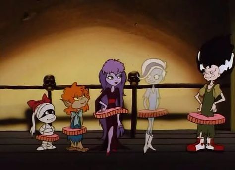 Ghoul School Scooby Doo special Grimwood Ghouls, Throwback Cartoons, Goth Characters, Ghost School, Sharon Taylor, Ghoul School, Scooby Doo Movie, Cartoon Makeup, Scooby Doo Mystery Incorporated