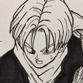 Name: Dragon Ball Trunks Mai, Dragon Ball, A Man, Anime, Black