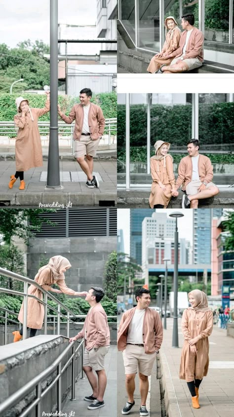 Preweddig Korean Prewedding Photoshoot, Outdoor Casual Photoshoot Ideas, Preeweding Shoot Outdoor, Prawedding Konsep Outdoor Casual, Prewedding Pose Outdoor, Korean Prewedding Photography Casual, Inspirasi Prewedding Outdoor, Korean Prewedding Photography Outdoor, Casual Prewedding Outdoor