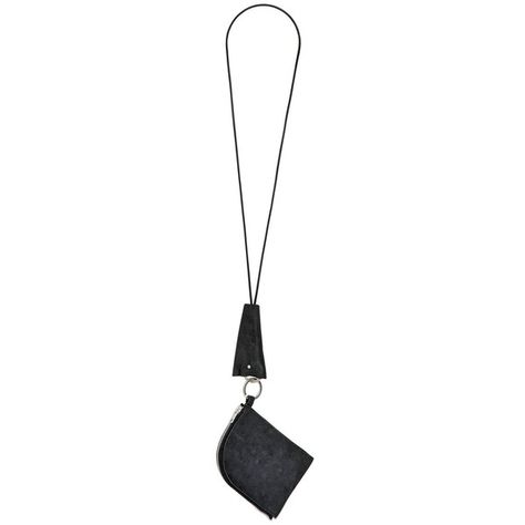 RICK OWENS Leather Wallet & Necklace ($426) ❤ liked on Polyvore Rick Owens, Lanyard, Tassel Necklace, Leather Wallet, Silver Necklace, Card Holder, Bags For Women, Designer Clothes, Shoe Bag