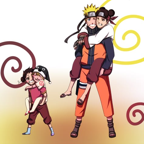 Naruto X Tenten, Naruto Tenten, Tenten Naruto, Naruto Moments, Naruto Family, Action Anime, Naruto Couples, Naruto Images, Ten Ten