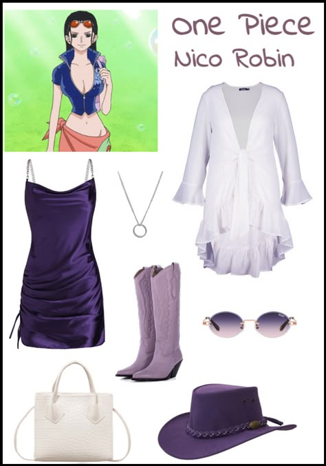 One Piece Outfit Ideas Anime, One Piece Anime Outfits, One Piece Anime Outfit Ideas, One Piece Outfits Anime, Nami Outfits Inspired, One Piece Inspired Outfits Anime, One Piece Outfit Ideas, Nico Robin Outfits Inspired, Robin Inspired Outfit