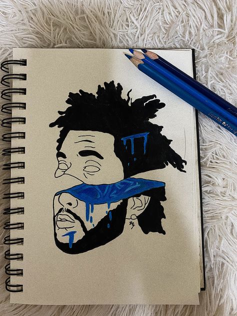 Rod Wave Drawing Ideas, The Weeknd Aesthetic Drawing, The Weekend Drawing Easy, The Weeknd Line Art, The Weeknd Drawing Easy, The Weeknd Sketch, The Weekend Sketch, Rod Wave Drawing, The Weeknd Drawing