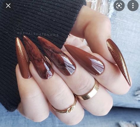 Melanin Nails, Fall Acrylic, Nails Gel Nails, Black Acrylic Nails, November Nails, Amazing Nails, Ombre Acrylic Nails, Awesome Nails, Galaxy Nails