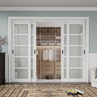 Sliding wardrobe doors design