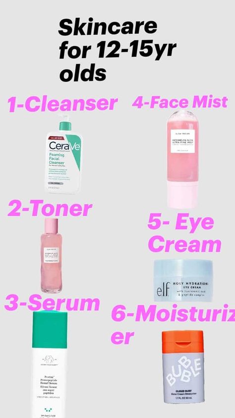 Skin Care Routine 11-12, Skin Care Routine For 15 Year, Skin Care Products For 10-12, Skincare For 14-15, Skin Care For 14-15, Skincare For 15 Yrs Old, Skincare Routine For 14yrs, Skincare For 13 Year Girl, Skincare For 12 Year Girl