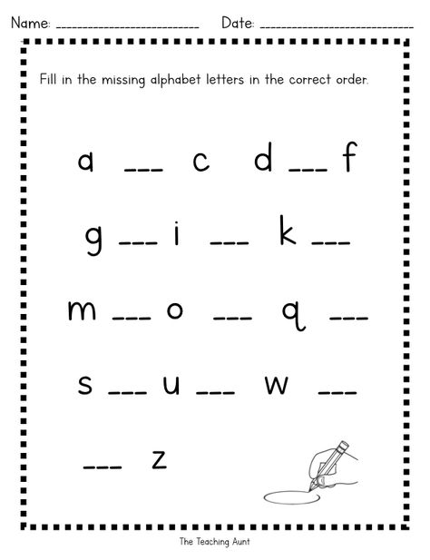 Missing Lowercase Letters Worksheets - The Teaching Aunt Lowercase Letters Practice, Letters Worksheets, Daily Use Words, Alphabet Letter Worksheets, Letter Flashcards, Letter Worksheets For Preschool, English Worksheets For Kindergarten, Three Letter Words, Improve Handwriting