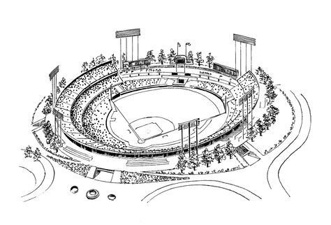 Oakland Coliseum 1968 Baseball Camp, Oakland Coliseum, Major League Baseball Stadiums, Mlb Stadiums, Shea Stadium, Baseball Ticket, Baseball Park, Stadium Tour, Baseball Stadium