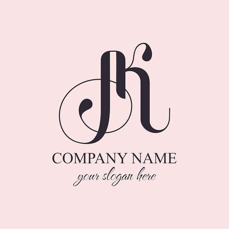 Letter Monogram, Personal Logo, Corporate Identity, Monogram Letters, Vector Logo, Vector Design, Premium Vector, Monogram, ? Logo