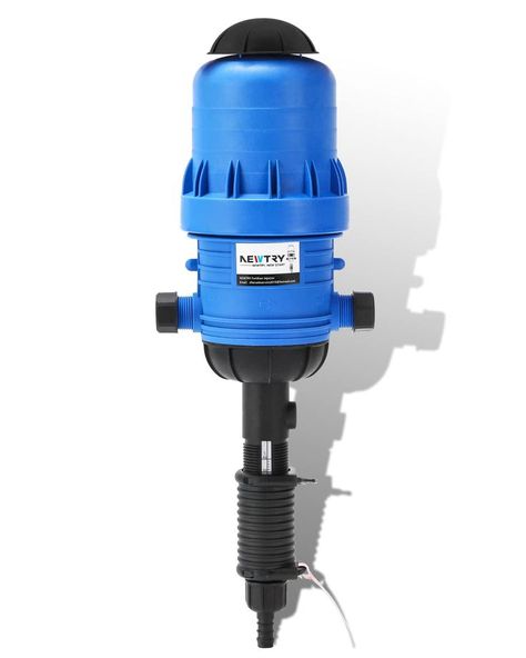 NEWTRY 1:25-1:250 Fertilizer Injector for Drip Irrigation, 0.4%-4% Dosing Pump, for Garden, Greenhouse, Livestock, Agriculture, Nutrient Delivery System Water Powers, Garden Greenhouse, Drip Irrigation, Garden Hose, Pumps, Water