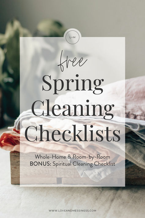 FREE printable spring cleaning checklists including Whole-Home Spring Cleaning, Room-by-Room Spring Cleaning & a BONUS Spiritual Spring Cleaning checklist. #springcleaning #catholichome #homemaker Home Reset, Spring Cleaning Checklist Printable, Cleaning Checklists, Room Checklist, Liver Diet, Rooms Decor, Spring Cleaning Checklist, Spring Clean, Spiritual Love