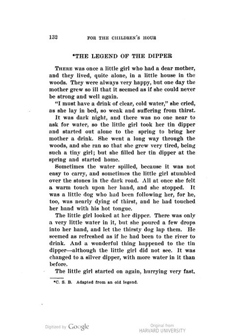 "The Legend of the Dipper" found in the book, 'For the Children's Hour' by Carolyn S. Bailey, 1909 Powerpoint Background Free, Legend Stories, Well Educated, Powerpoint Background, Printable Math Worksheets, Winter Fairy, Old Book, Math Worksheets, House In The Woods