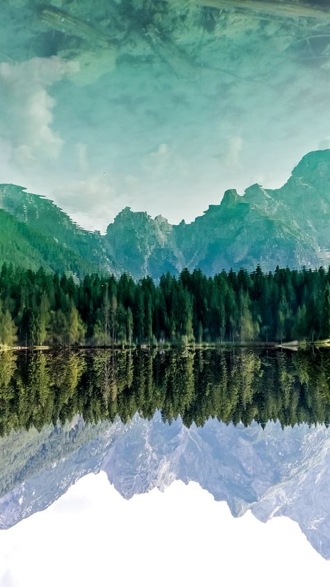 Mirrored Landscape of Fusine Lakes Italy. [OC] [2166  3852] Fun Camp, Country Retreat, Earth Lover, Wooden Boats, Landscape Photographers, Our Planet, Planets, Lake, California