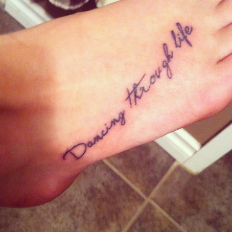 My tattoo. Dancing through life. Dancing Through Life Tattoo, Broadway Tattoos Musicals, Musicals Tattoo, Musical Theatre Tattoo, Theatre Tattoos, Wicked Musical Tattoo, Dancer Tattoos, Bees Tattoo, Broadway Tattoos