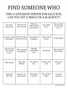 Find Someone Who Game For Kids Free, Find Someone Who Game For Adults, Find A Person Who Game, Find The Person Who Game, Find Someone Who Icebreaker, Get To Know You Bingo For Women, Find A Friend Bingo For Kids, Find Someone Who Game Free Printable, Find Someone Who Bingo