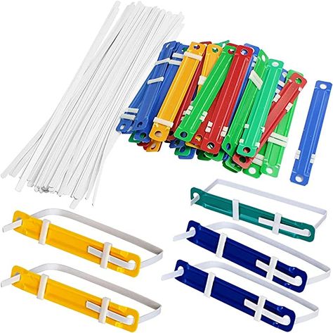 Amazon.com : Goeielewe 100 Pcs Plastic Paper Fasteners Colorful Plastic Document File Fastener 2-Hole Binder Clips Paper, Loose-Leaf Binding Clamp : Office Products Paper Fastener, Plastic Binder, Essential Office Supplies, Tape Dispensers, Document File, Binder Clips, Office Paper, Marketing Techniques, Paper Organization