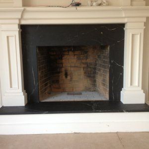 Fireplace Seating Ideas, Soapstone Fireplace, Slate Fireplace Surround, Country Fireplace, Tv Over Fireplace, Slate Fireplace, Fireplace Seating, Marble Fireplace Surround, Soapstone Countertops