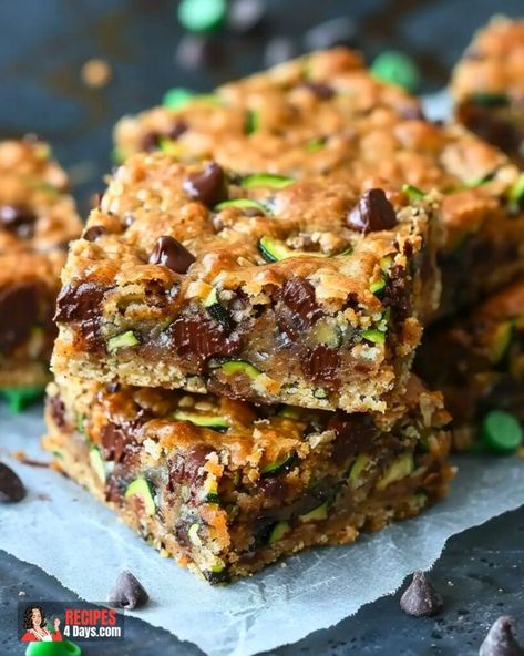 Zucchini Shredded, Zucchini Chocolate Chip Cookies, Zucchini Bars, Zucchini Cookies, To My Aunt, My Introduction, Grandma's Recipes, Cinnamon Nuts, Grandmas Recipes