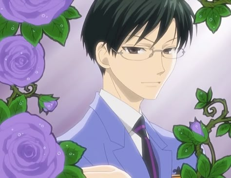 Ouran Aesthetic, Kyoya Otori, Anime Nun, Kyoya Ootori, Ouran High School Host Club Funny, Host Club Anime, Club Images, Ouran Highschool, Ouran Host Club