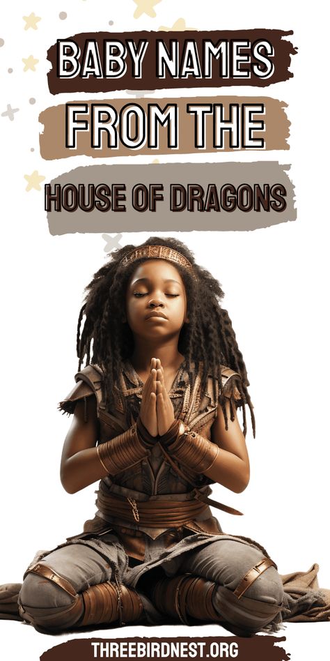 50 'House of Dragons' Inspired Baby Names Fit for Royalty - 50 baby names inspired by the epic saga of 'House of Dragons.' From valiant knights to powerful rulers, each name resonates with the timeless allure of royalty and fantasy, offering parents a glimpse into a world of noble legacies and regal destinies for their little ones
Game of thrones baby names, House of dragon baby names, royal baby names, unique warrior baby names, unique warrior boy names, unique warrior girl names, royal names. Warrior Girl Names, Most Unique Baby Names, Game Of Thrones Girl, Pregnancy Scrapbook, Regal Names, New Baby Crafts, Royal Names, Dragon Names, Elegant Names