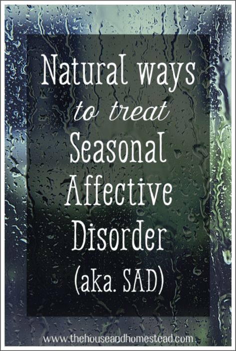 Natural ways to treat Seasonal Affective Disorder (aka. SAD) #homeremedies #SAD #naturalliving Seasonal Affective, Plant Therapy, Word Of Advice, Bath And Body Care, Psychology Today, 10 Million, Winter Blues, Light Therapy, Natural Living