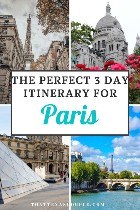 5 Days In Paris, Three Days In Paris, One Day In Paris, Paris Itinerary, Day In Paris, Paris Travel Tips, Paris France Travel, France Travel Guide, Perfect Itinerary