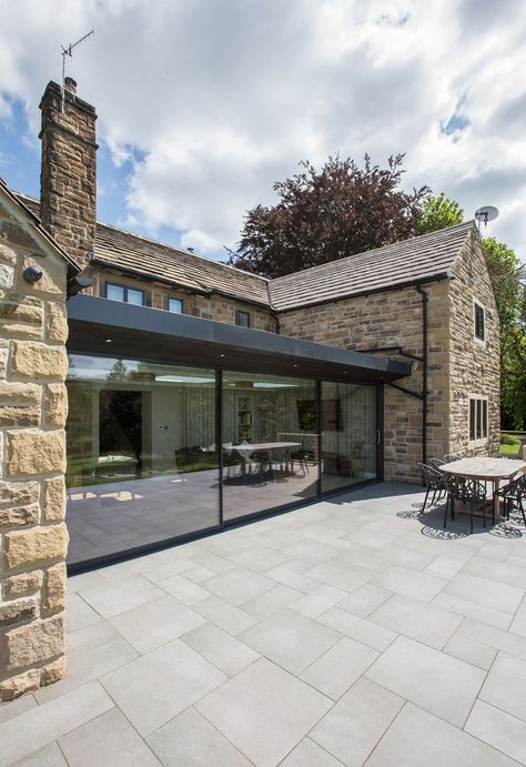 Stone House Extension, Modern Cotswold House, Renovated Barns, Bed Room Light, Farmhouse Extension, Barn Conversion Exterior, Curtain Ideas For Living Room, Barn Conversion Interiors, Kitchen Designs Ideas