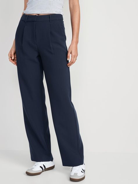 Navy blue dress pants