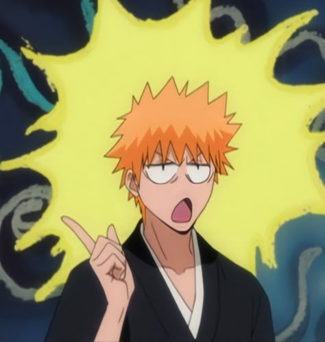 Ichigo Kurosaki Funny Faces, Bleach Funny Face, Ichigo Funny Faces, Bleach Pfp, Bleach Funny, Clorox Bleach, Kurosaki Ichigo, Ichigo Kurosaki, Bleach Fanart