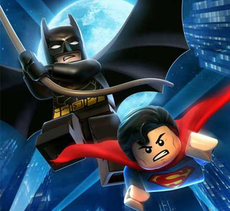 Batman and Superman Set for LEGO Movie - IGN Lego Superman, Lego Batman 2, Lego Batman 3, Superman Birthday, Dc Super Heroes, Batman 2, Lego Videos, Batman Party, Batman Birthday