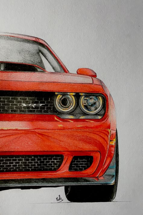 Ddoge challenger demon Dodge Demon Drawing, Dodge Challenger Painting, Dodge Challenger Drawing, Star Wars Art Painting, Bmw Sketch, Doge Challenger, 70 Challenger, Challenger Demon, Dodge Challenger Sxt