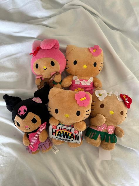 Stuffed Animals, Hawaii, Hello Kitty, Kitty, I Love, Animals