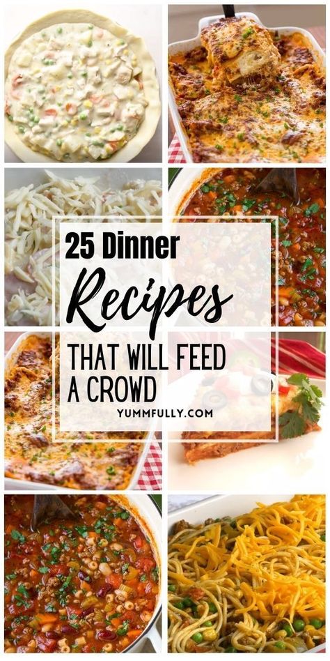 Feeding a Crowd takes center stage, with these Dinner Recipes designed to satisfy a multitude. From hearty casseroles to savory one-pot wonders, these recipes ensure that no one leaves the table hungry, turning every gathering into a feast to remember. Easy One Dish Meals For A Crowd, Dinner To Serve A Crowd, Food For 6 People, Dinner For A Crowd Main Dishes Parties, Healthy Crowd Pleasers Dinners, Crowd Favorite Recipes, Dinner For Ladies Group, Easy Dinner For Large Crowd, Meals For Big Groups Dinners