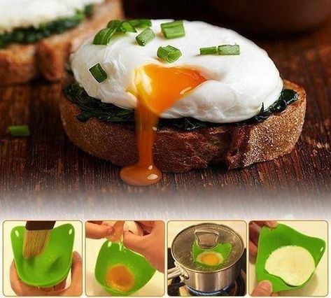 Berda Perfect on Twitter: "🔥 The fastest and hassle-free way to enjoy delicious eggs for breakfast 🔥 🍳 Make poached eggs perfect, easy 👇 👉👉 https://t.co/MeuEd5xBcG… https://t.co/5kRDUlGJ5c" Cooking Poached Eggs, Green Essentials, Microwave Egg Poacher, Silicone Egg Poacher, Steam Vegetables, Perfect Poached Eggs, Egg Poacher, Pancake Maker, No Egg Pancakes