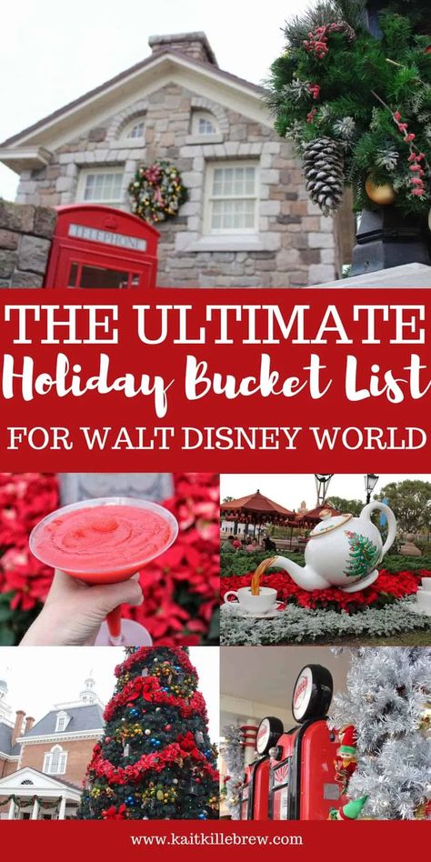 Disney Christmas Vacation, Disney Christmas Party, Holiday Bucket List, Disney Bucket List, Disney World Christmas, Very Merry Christmas Party, Disney Trip Planning, Disney Vacation Planning, Disney World Planning