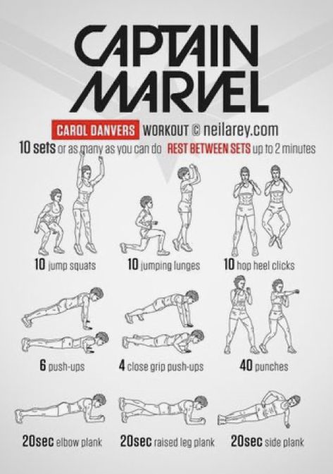 Marvel Workout, Nerdy Workout, Neila Rey Workout, Movie Workouts, Hero Workouts, Fighter Workout, Superhero Workout, Martial Arts Workout, At Home Workout Plan