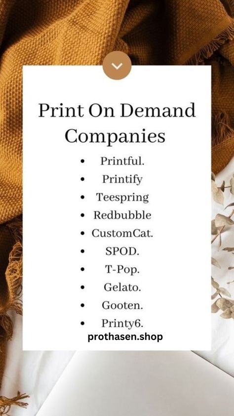 Print on demand (POD) is a business model that allows individuals and companies to create and sell custom-designed products without the need for inventory. Business Merchandise Ideas, Printify Design Ideas, 2025 Success, Small Business Ideas Products, Making Money On Etsy, Ginger Fox, Journal Business, Startup Business Plan, Small Business Inspiration