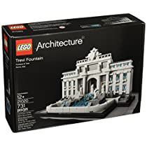 Lego Architecture Set, Architecture Series, Architecture Set, Architecture Landmark, Travertine Stone, Lego Architecture, Trevi Fountain, Buy Lego, Lego Models