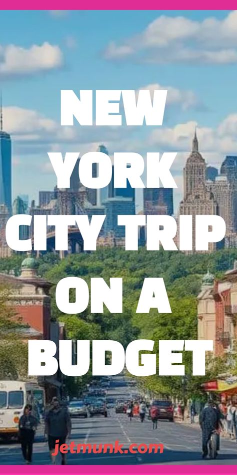 New York City on a Budget New York City Trip, Destination Travel, New York Tours, Manhattan Skyline, New York City Travel, The Big Apple, Destination Voyage, City That Never Sleeps, City Trip