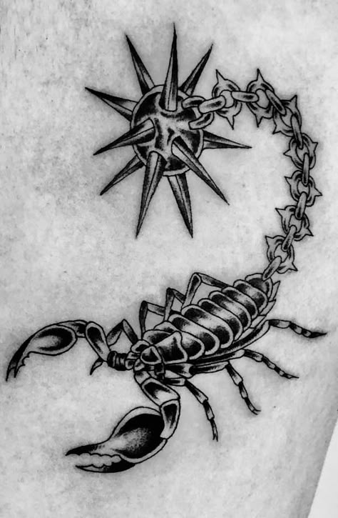 Colors And Meanings, Dark Tattoo Ideas, Gotik Tattoo, Insect Tattoo, Bug Tattoo, Sharpie Tattoos, Scorpion Tattoo, Creepy Tattoos, Doodle Tattoo