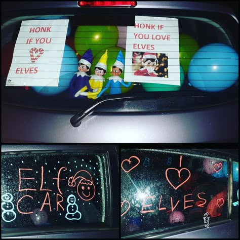 Elf On Shelf Car Ideas, Elf On The Shelf Car Ride Ideas, Elf In Car Ideas, Elf In Car, Elf In The Car, Elf On The Shelf Car Ideas, Elf Classroom, Elf Ideas Easy, Xmas Elf