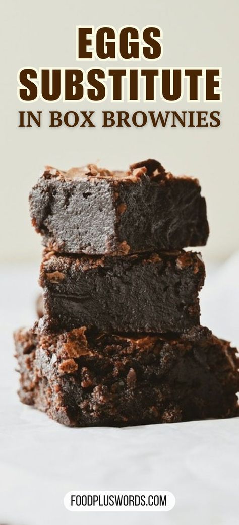 Looking for creative ways to make brownies without eggs? Discover a variety of brownie box mix recipes ideas and hacks that don't require eggs. From simple substitutes to inventive twists, these recipes without eggs will satisfy your sweet tooth without sacrificing flavor. Explore easy brownie recipes no eggs needed, and enjoy delicious desserts that are egg-free and full of flavor. Whether you're looking to make box brownie mix without eggs or whip up a batch of eggless brownie bites. Brownie Box Mix Recipes, Brownie Recipes No Eggs, Egg Less Brownies Recipes, Brownies Without Eggs Recipes, Easy Brownie Recipe No Eggs, One Egg Brownies Recipes, Brownie Box Mix Recipes Ideas, Dessert Recipes Without Eggs, Dessert Without Eggs